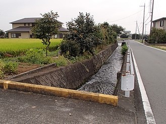 河川着工前